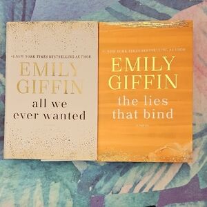 Emily Giffin Book Set - All We Ever Wanted & The Lies That Bind